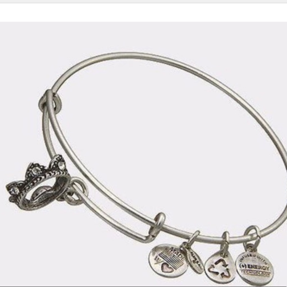 Alex and Ani Queen's Crown Bangle Bracelet